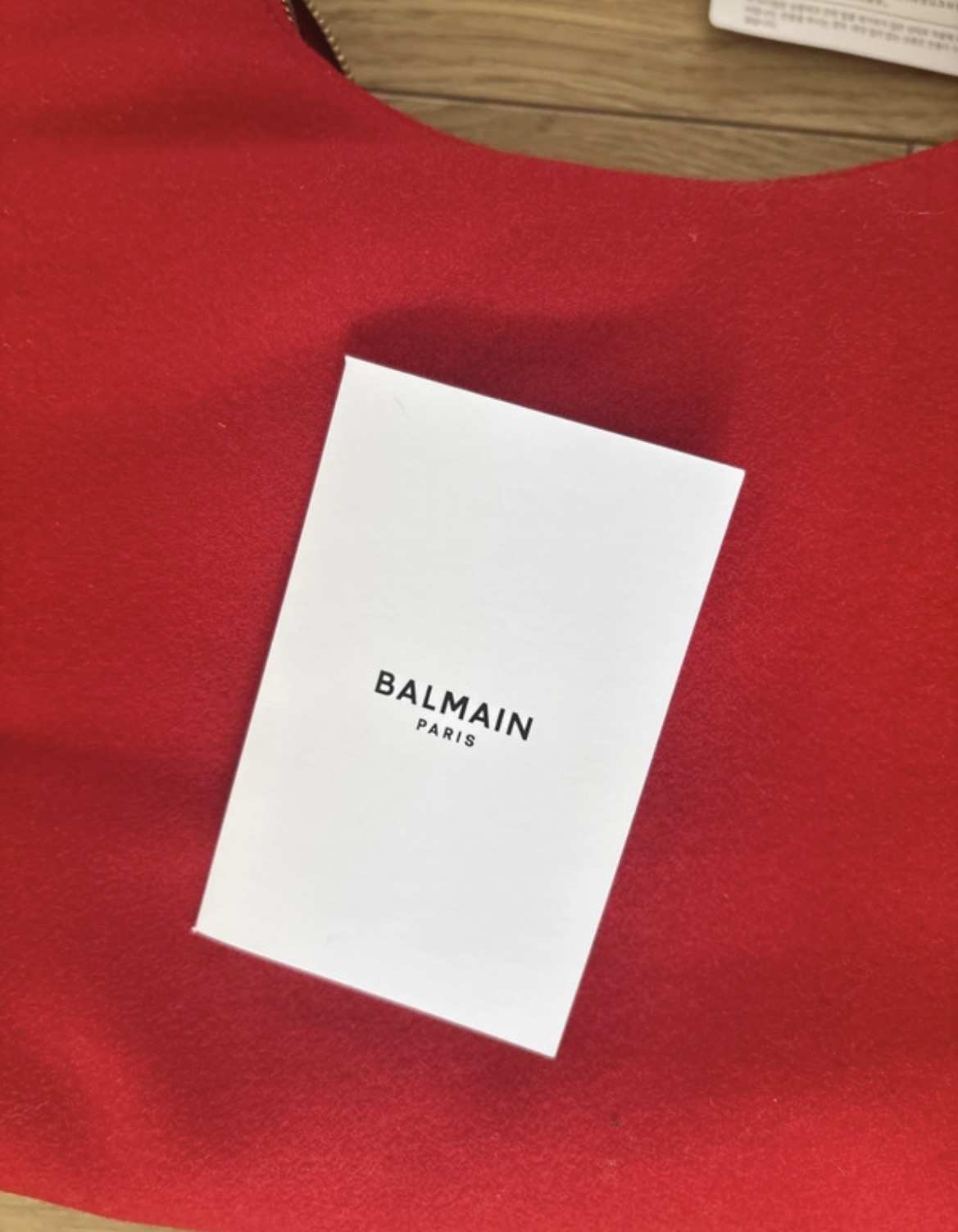 Balmain Zipped Bag