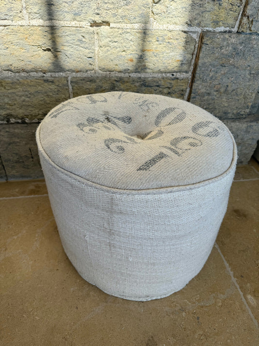 Fabric Pouffe