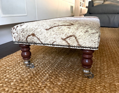 Cowhide Bench