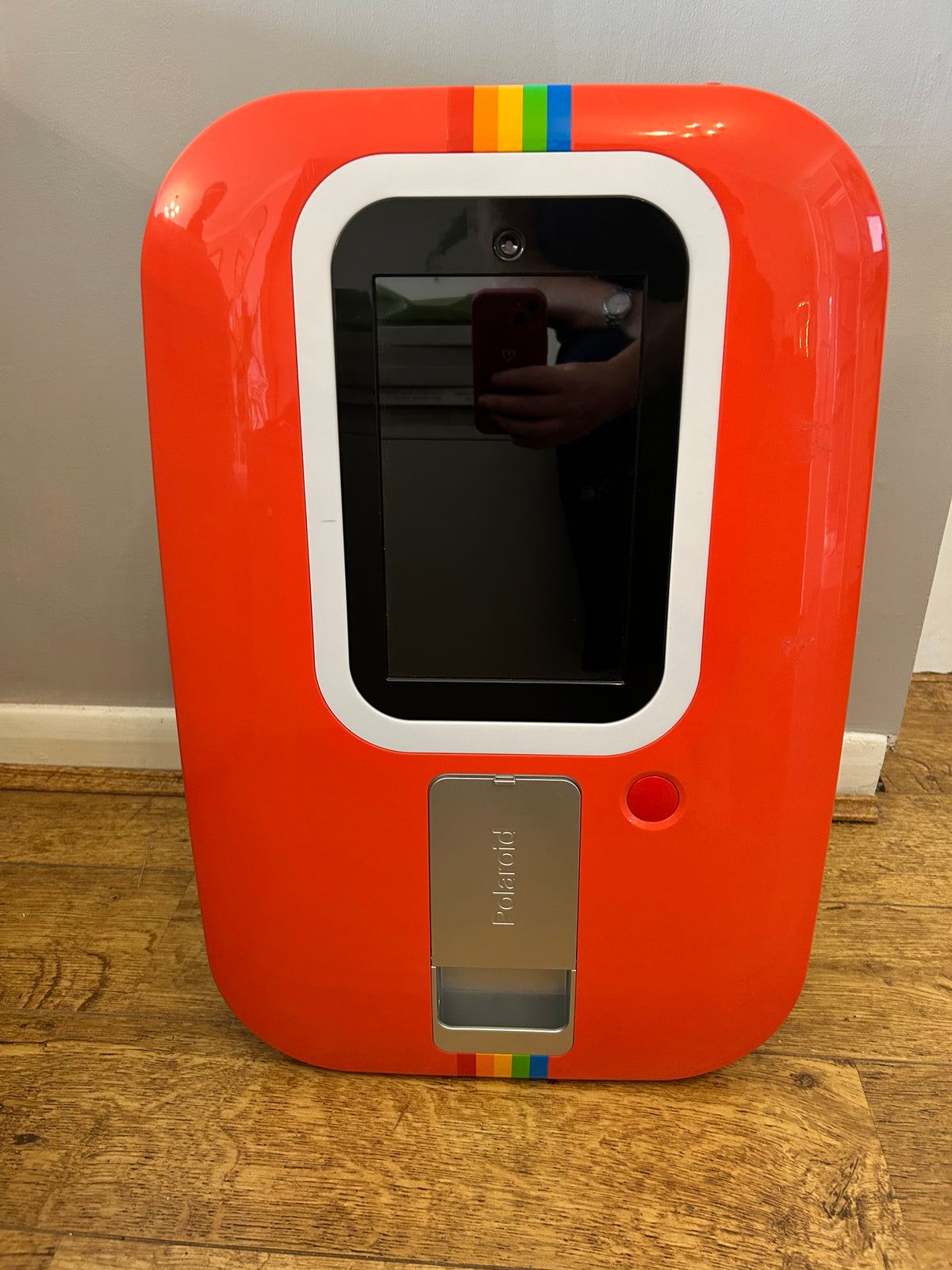 Red Arcade1Up Polaroid At-Home Instant Photo Booth