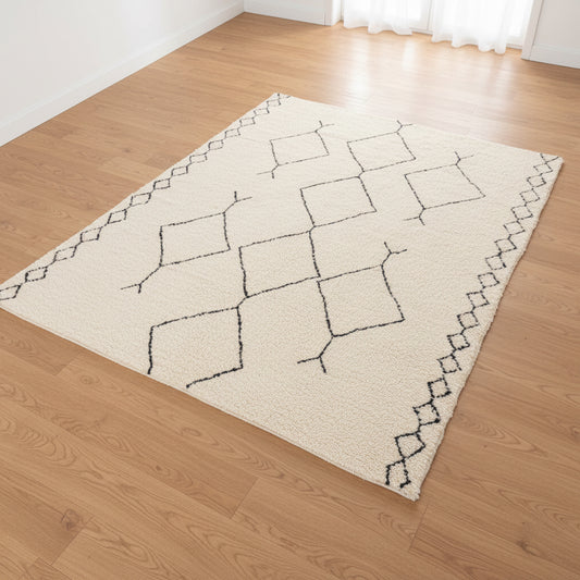 Large Cream Rug