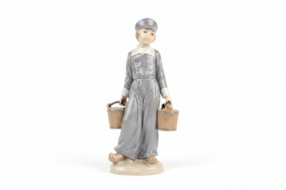 Vintage Lladro Boy with Pails #4811
