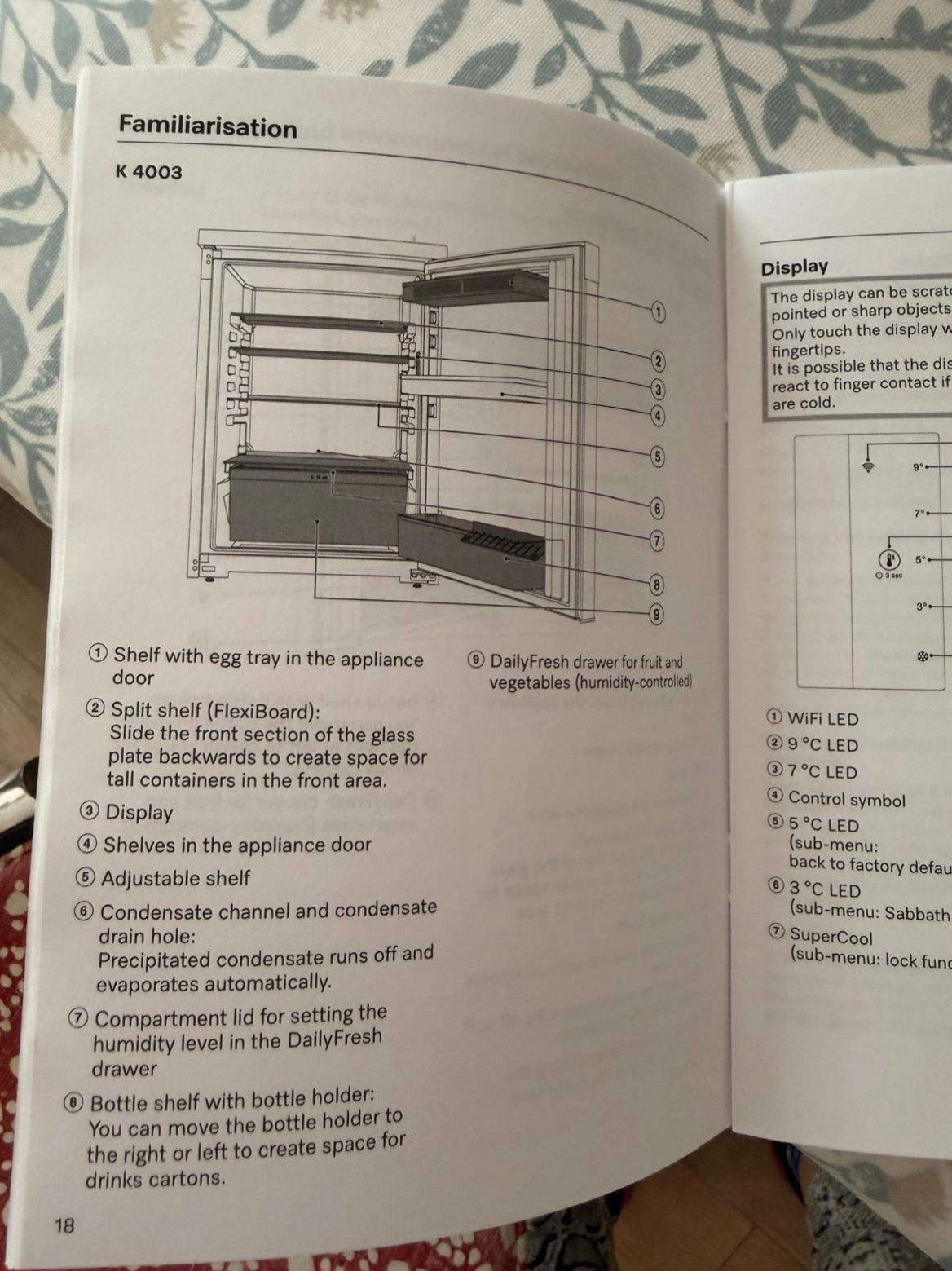 Miele Undercounter Fridge (Model 4003)