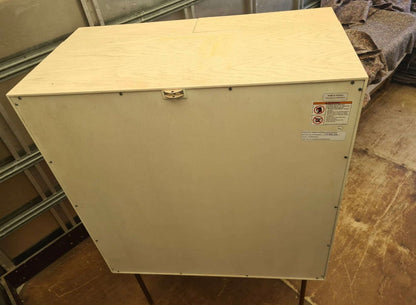 Anthropologie Bethan Gray Feather Collection Cream Bar Cabinet