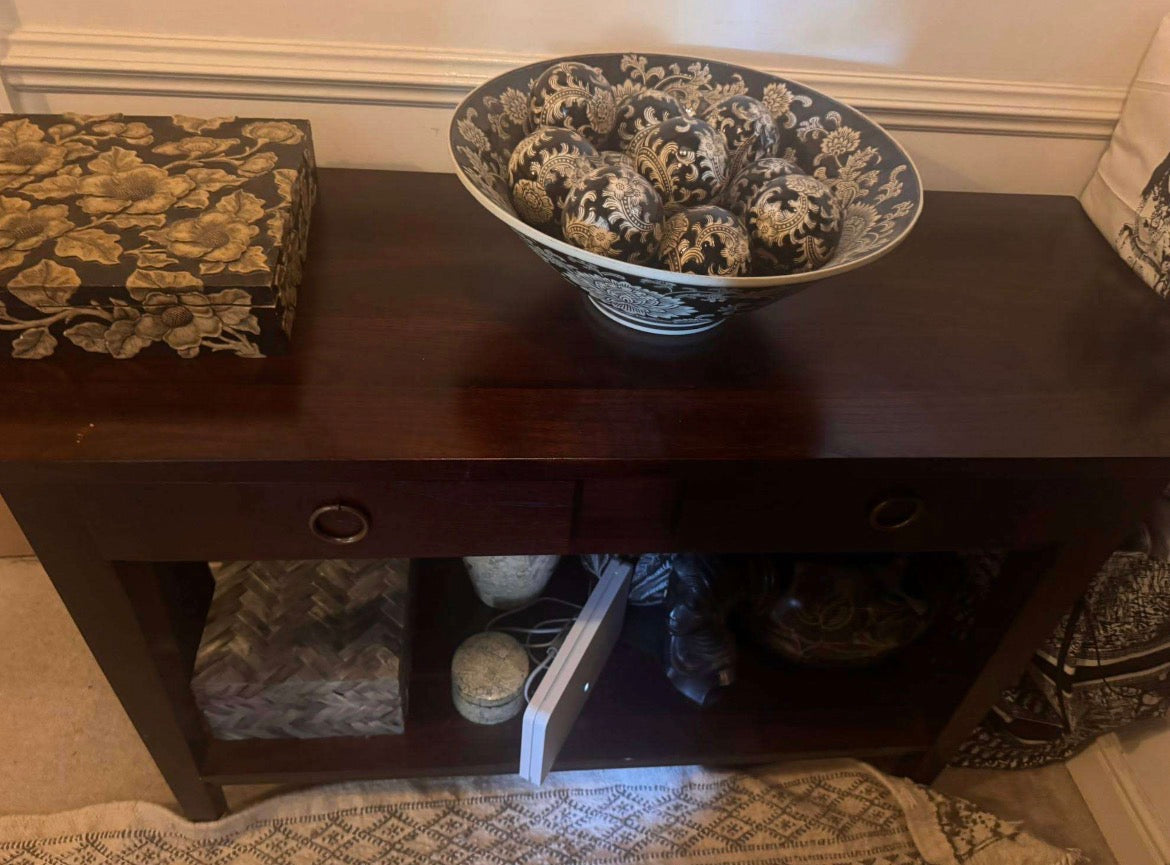 Lombok Reclaimed Indonesian Solid Teak Wood Console Table