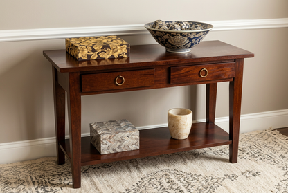 Lombok Reclaimed Indonesian Solid Teak Wood Console Table