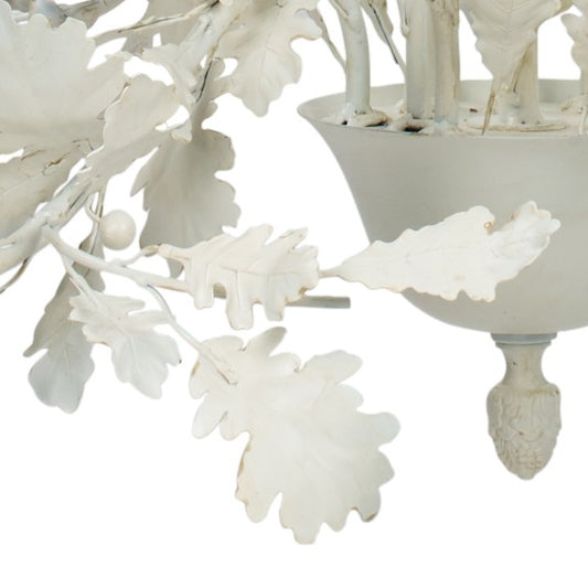 Richard Taylor Designs Oak Leaf and Acorn Chandelier, 6 Arm