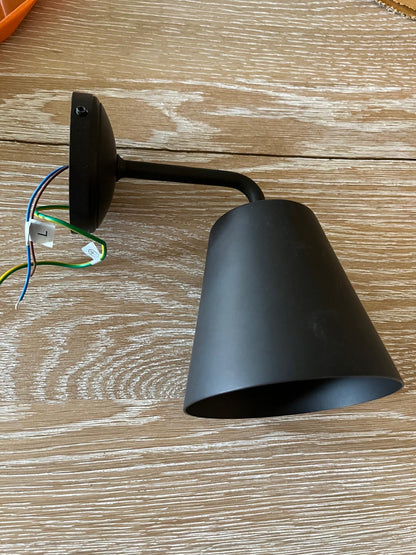 Black Wall Light