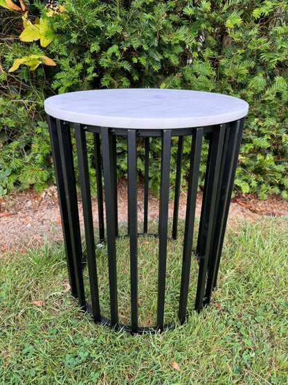 Round Marble Side Table